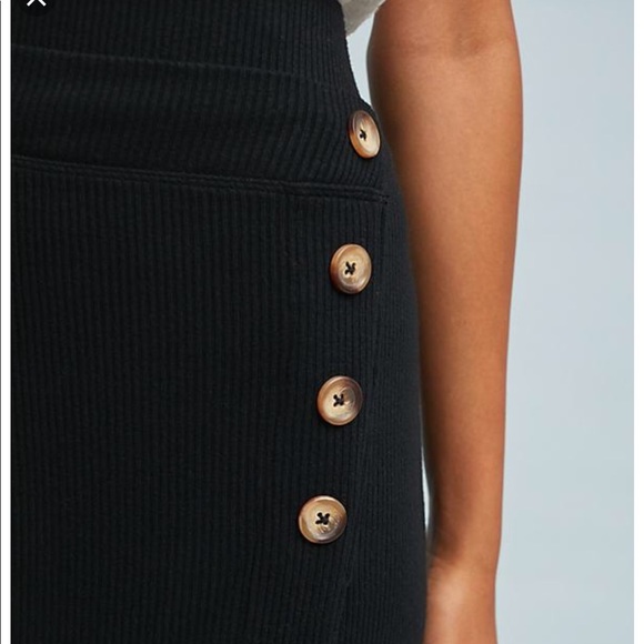 NWT Saturday/Sunday Buttoned CloudFleece Skirt - Picture 3 of 6